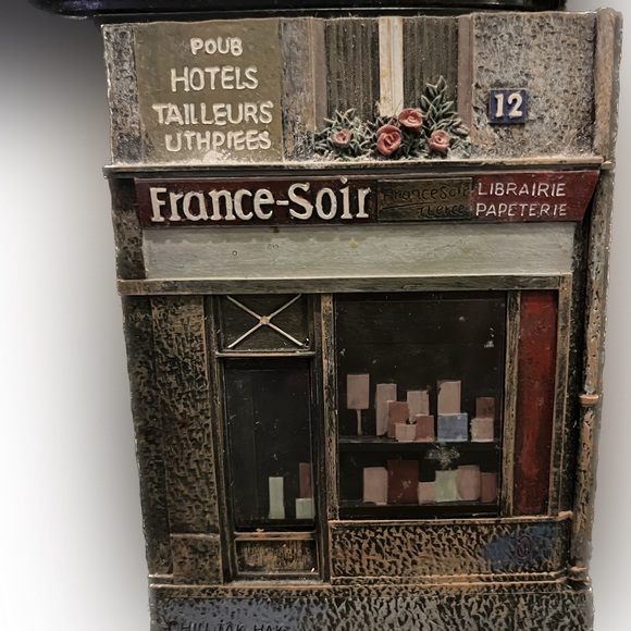 Chiu Tak Hak French Art 3d Wall Plaque store front Four Piece Set - Picture 6 of 7